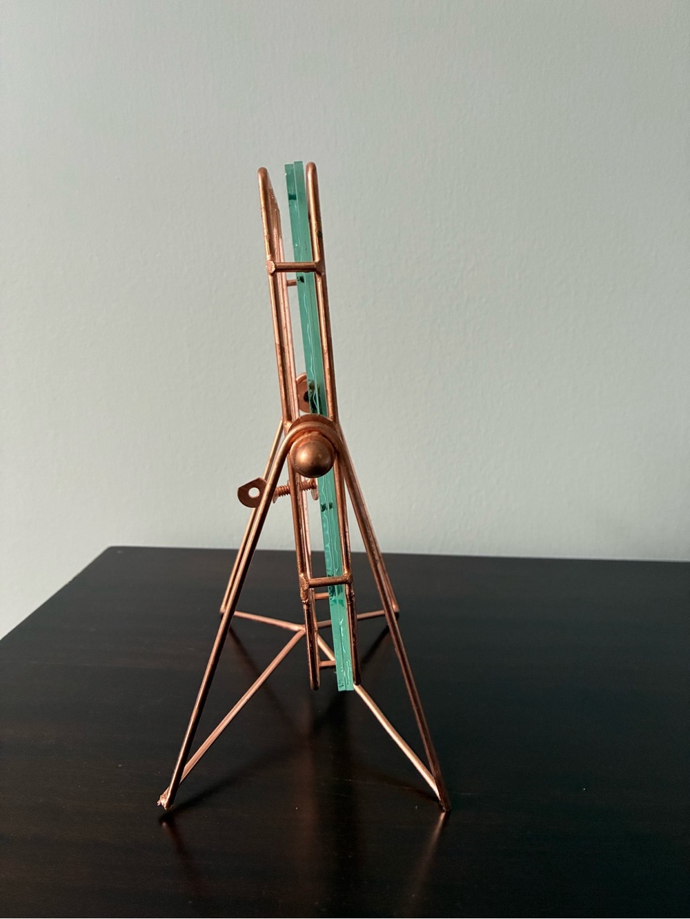 Rustic Copper Tone Metal Photo Frame Stand - Picture 6 of 13